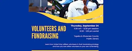 AFP September Meeting :: Volunteers and Fundraising