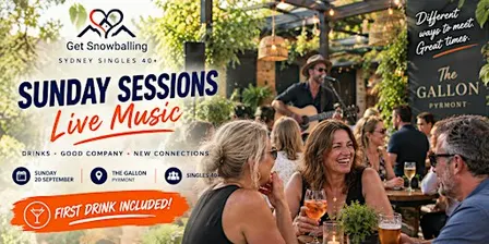 Sunday Sessions:  Live Music for Singles 40+