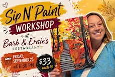 Fall Scene Sip N' Paint