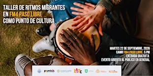 Taller de Ritmos Migrantes en FM4 Paso Libre como Punto de Cultura