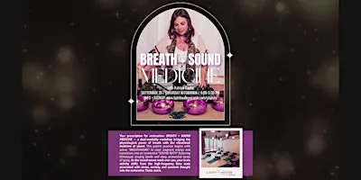 *BREATH + SOUND* MEDICINE (Workshop)