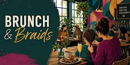 Brunch, Brews & Braids ✨ — A Braiding Class for Parents