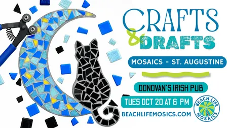 Beginner Mosaic Class in St. Augustine
