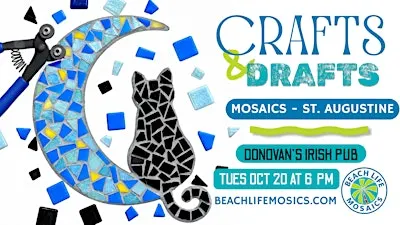 Beginner Mosaic Class in St. Augustine