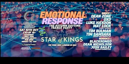 Music Unity For Mental Health - Emotional Response Autumn Trance Party
