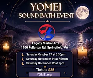 YOMEI Sound Bath @ Legacy Martial Arts Springfield