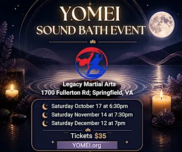 YOMEI Sound Bath @ Legacy Martial Arts Springfield