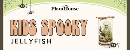 Kids Spooky Jellyfish Terrarium Workshop