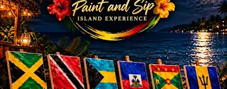 POUR DECISIONS Paint & Sip (Caribbean Edition)