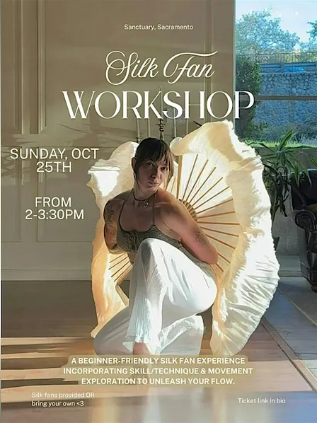 Silk Fan Workshop with Darina Voronovskaya