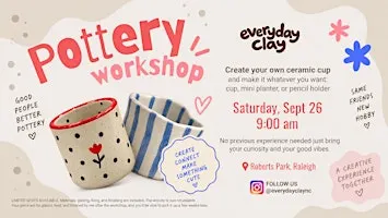 Pottery with Your Besties: Create Your Own Ceramic Cup