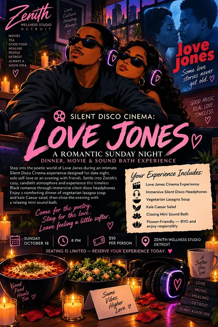 Love Jones: Silent Disco Cinema