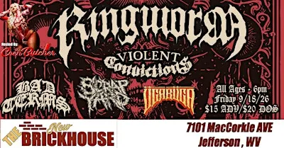 Ringworm Live at the Brickhouse in Jefferson, WV