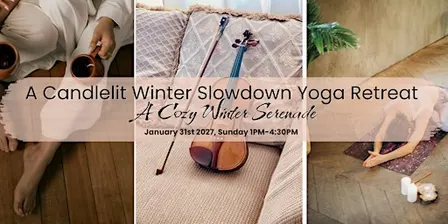 A Candlelit Winter Slowdown Yoga Retreat