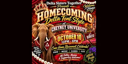 Delta Sisters Together 2026 Cheyney Homecoming