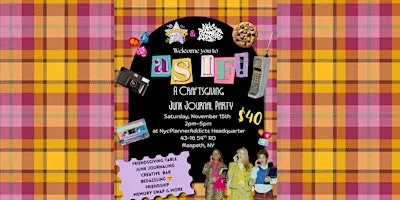AS IF! — A CRAFTSGIVING JUNK JOURNAL PARTY