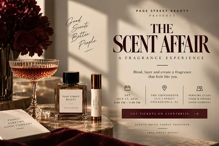 The Scent Affair - An Evening of Fragrance, Food & Cocktails