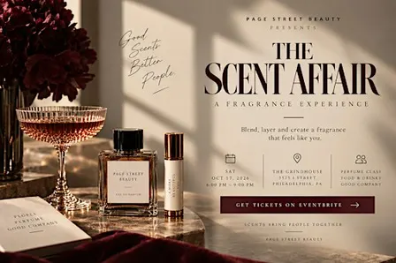 The Scent Affair - An Evening of Fragrance, Food & Cocktails