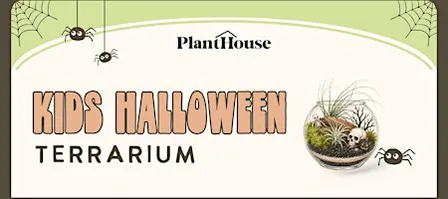 Kid's Halloween Terrarium Workshop
