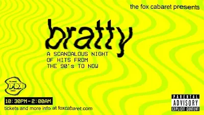 bratty - 90s-Now Dance Party