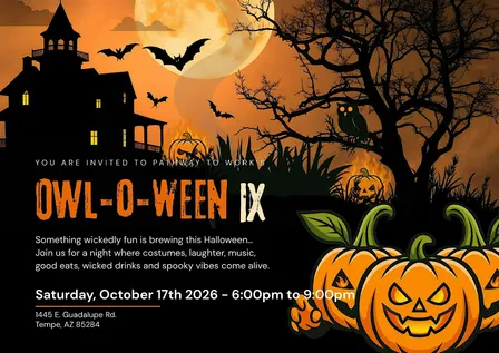 Pathway to Work - OWL-O-WEEN IX