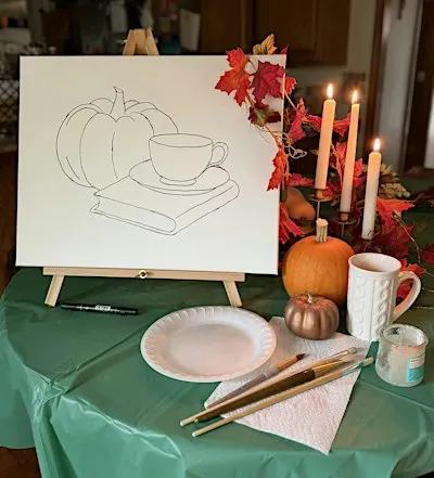Pumpkin & Spice - Maybe More Spice, An Immersive Painting Experience