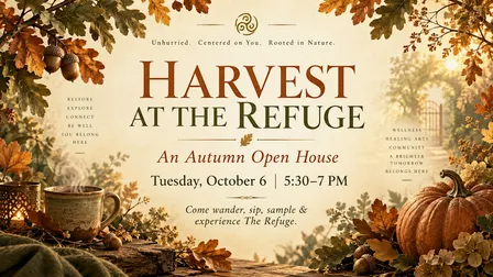 Harvest at The Refuge: An Autumn Open House