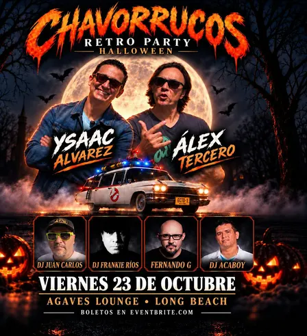 CHAVORRUCOS RETRO PARTY HALLOWEEN EDITION