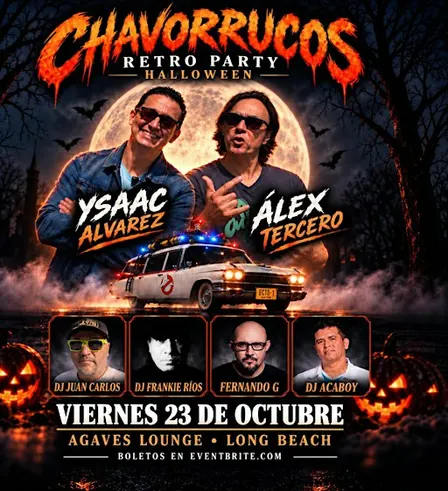 CHAVORRUCOS RETRO PARTY HALLOWEEN EDITION