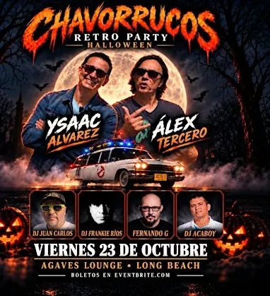 CHAVORRUCOS RETRO PARTY HALLOWEEN EDITION