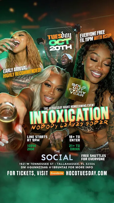 INTOXICATION "NOBODY LEAVES SOBER"