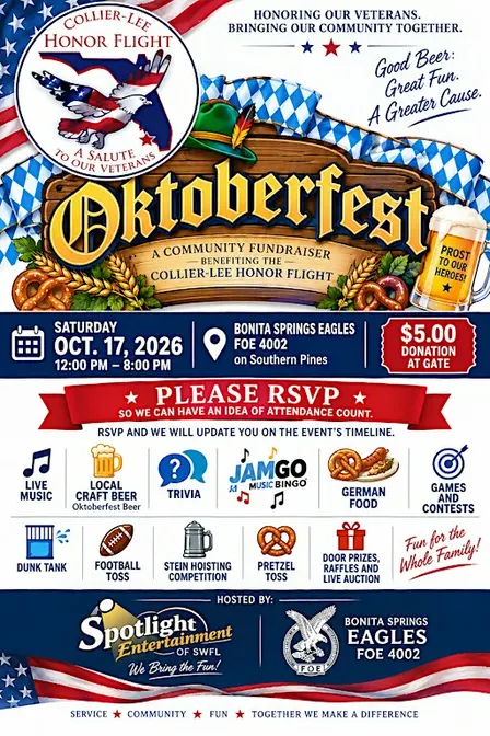 Oktoberfest Fundraiser - Prost to our Heroes