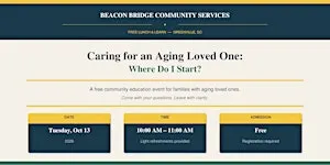 Caring for an Aging Loved One: Where Do I Start?