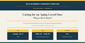 Caring for an Aging Loved One: Where Do I Start?