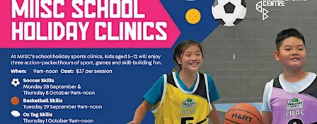 MIISC Spring School Holiday Clinics