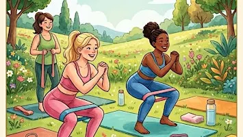 Outdoor Pilates Sculpt Class