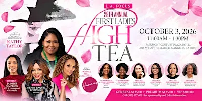 L.A. Focus 28th Annual First Ladies High Tea