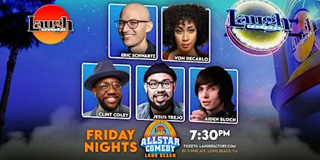 Friday All-Star Comedy 7:30PM