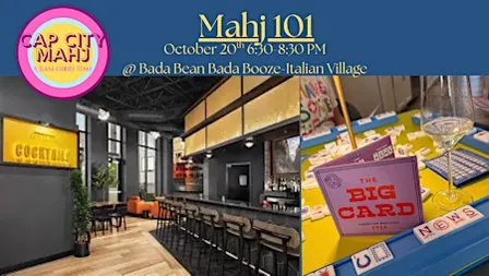 American Mahjong 101@ Bada Bean - Italian Village Location