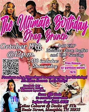 The Ultimate  Birthday Drag Brunch!