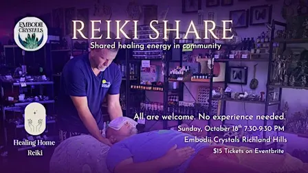 Reiki Share Experience