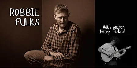 Robbie Fulks with opener Henry Ferland