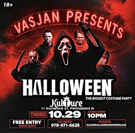 HALLOWEEN: THE BIGGEST COSTUME PARTY (THURSDAY)