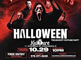 HALLOWEEN: THE BIGGEST COSTUME PARTY (THURSDAY)