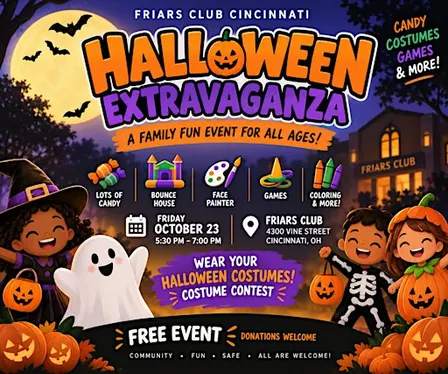 Friars Club Halloween Extravaganza 2026!