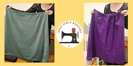 Introduction  to Dressmaking  - Autumnal A line skirt.