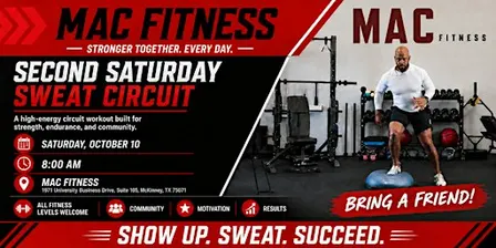 Second Saturday: Sweat Circuit Training