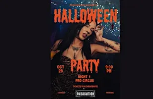 Thursday  |  Prohibition Halloweekend | Brisbane