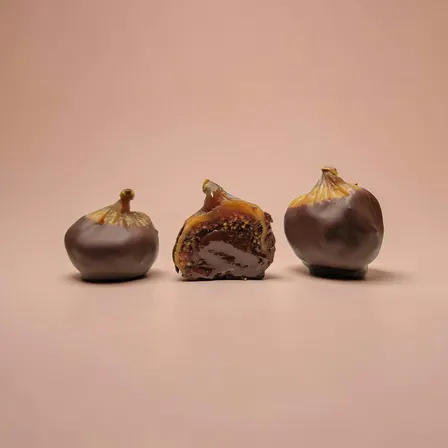 Ganache Figs And Truffle Making