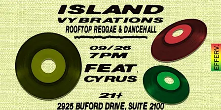 Island Vybrations: Rooftop Reggae & Dancehall